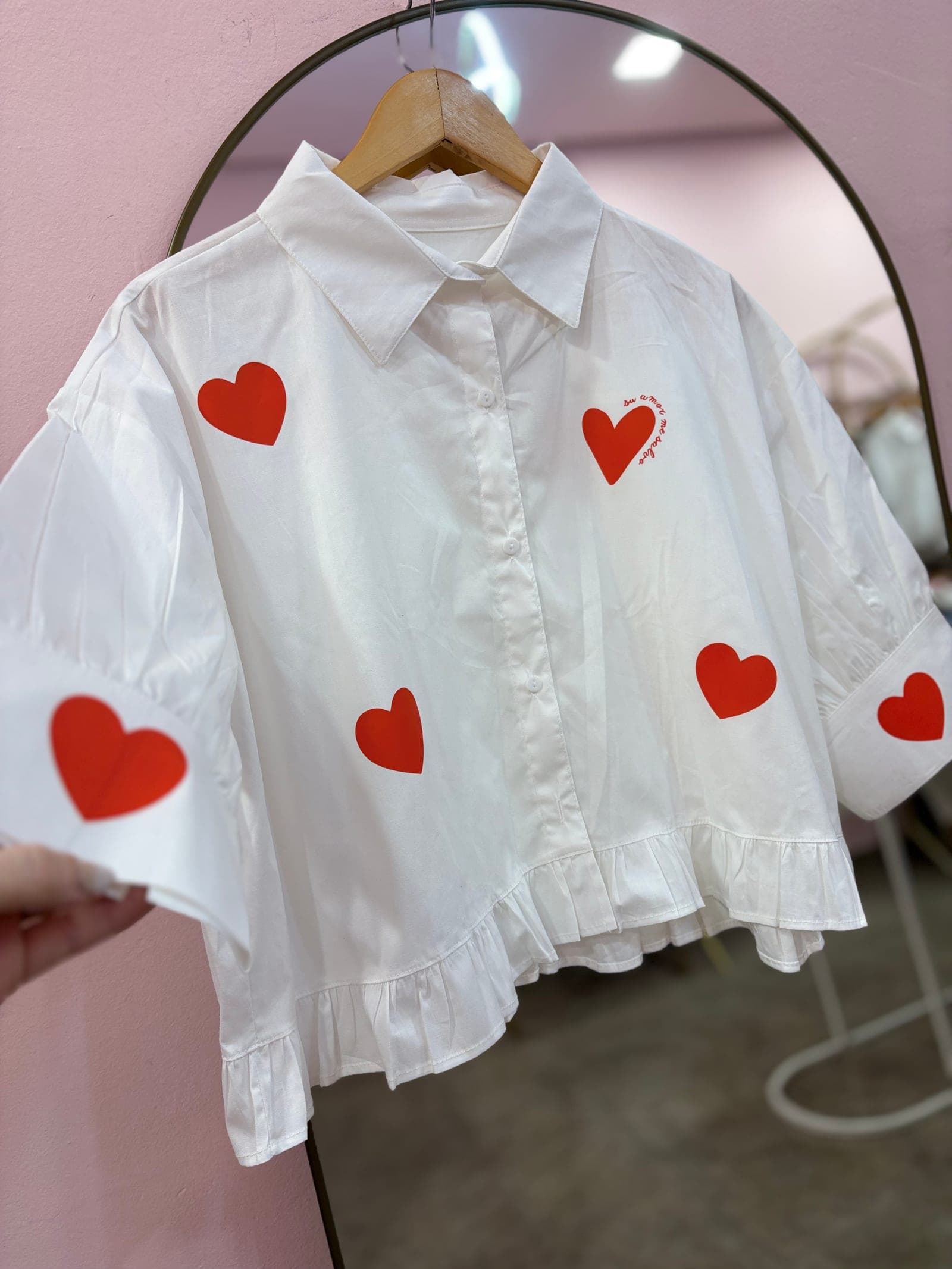 Camisa Corazones