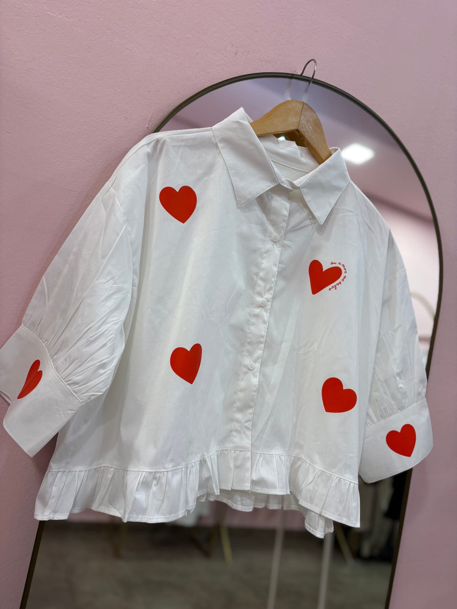 Camisa Corazones