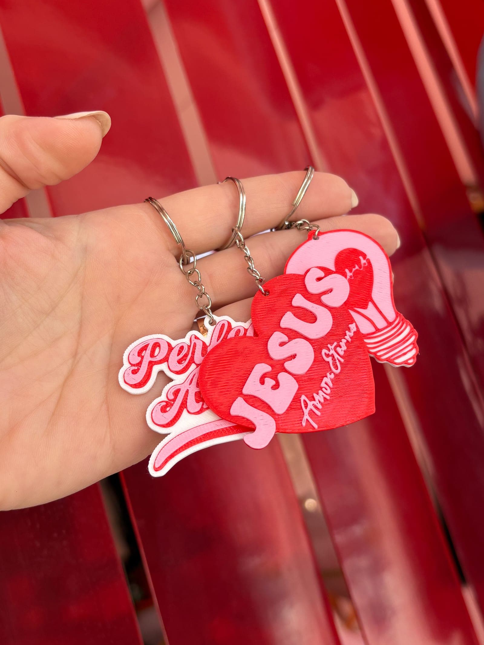 Llaveros Love Bloom