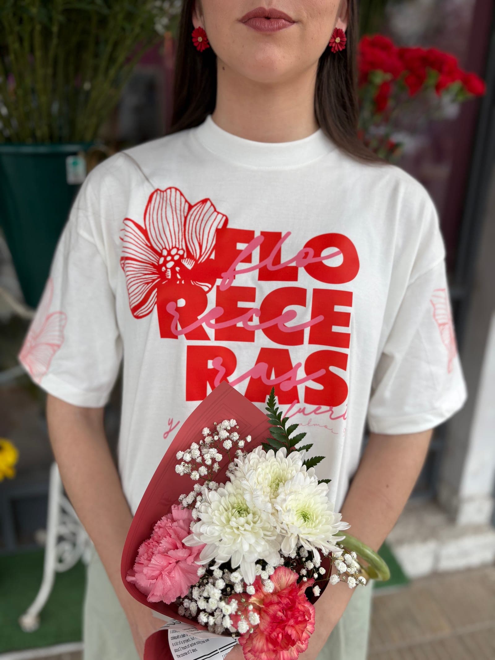 Remera Floreceras