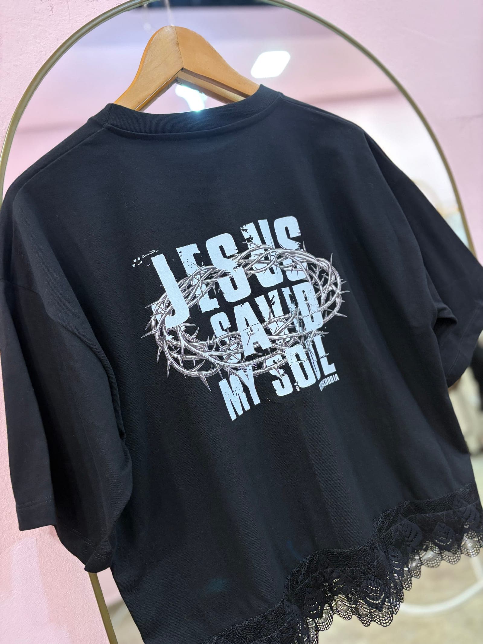 Remera Jesus saved my soul
